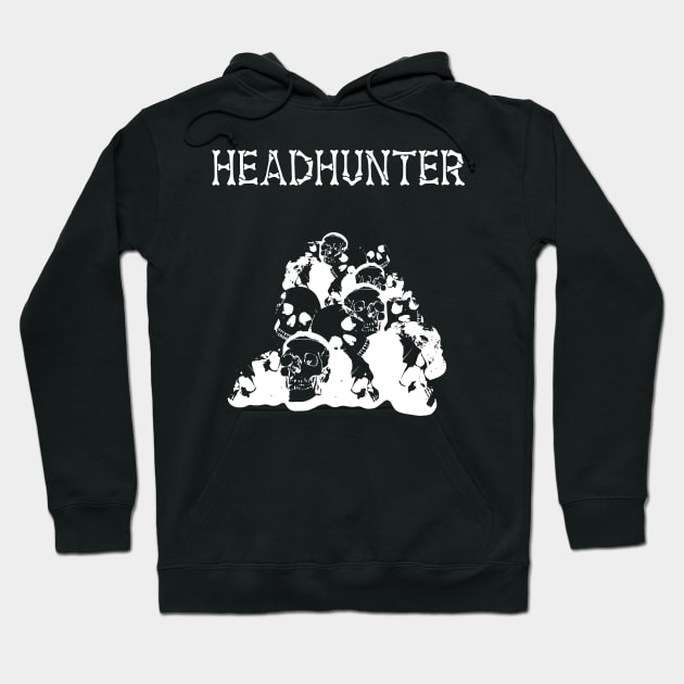 Headhunter – Cool Halloween Skull Gift Hoodie by EugeneFeato